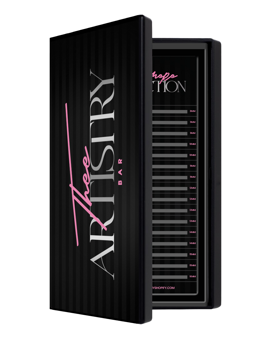 Mixed lengths Cashmere lash tray 16 lines